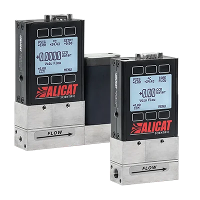 Laminar DP flow meters and controllers for liquids from Alicat Scientific