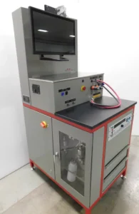 Ludlow fuel cell test stand with Alicat Scientific mass flow controllers.