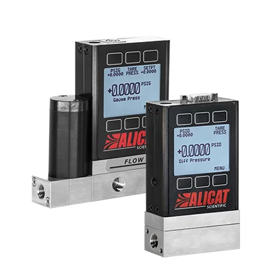 Pressure controllers and pressure transducers from Alicat Scientific