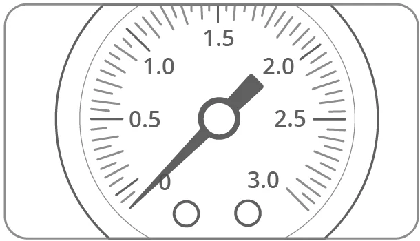 pressure gauge