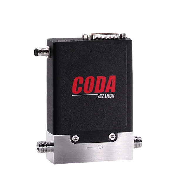 CODA Pump controlling mass flow meter